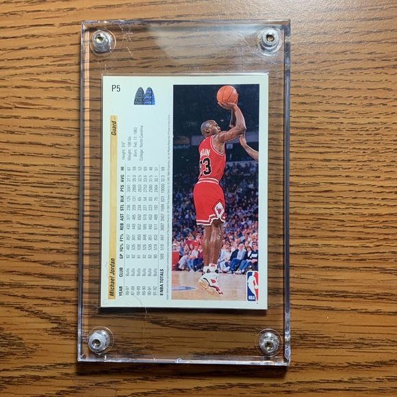 Michael Jordan Card - Picture 2 of 2